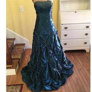 Flirt by Maggie Sottero Midnight Blue Prom Dress